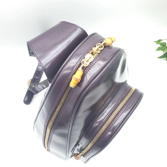 Gucci Men's Dark Brown Leather Backpack - Picture 7 of 14